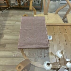 Cashmere Scarf with Fringe